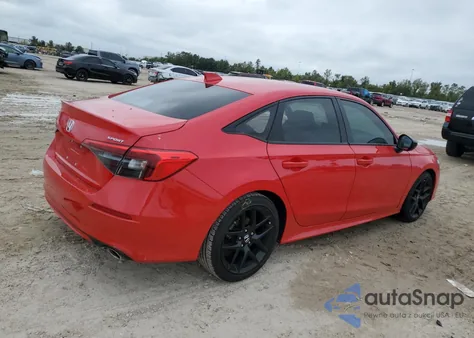 2022 Honda Civic Sport из США, поврежденный, VIN 2HGFE2F52NH530873